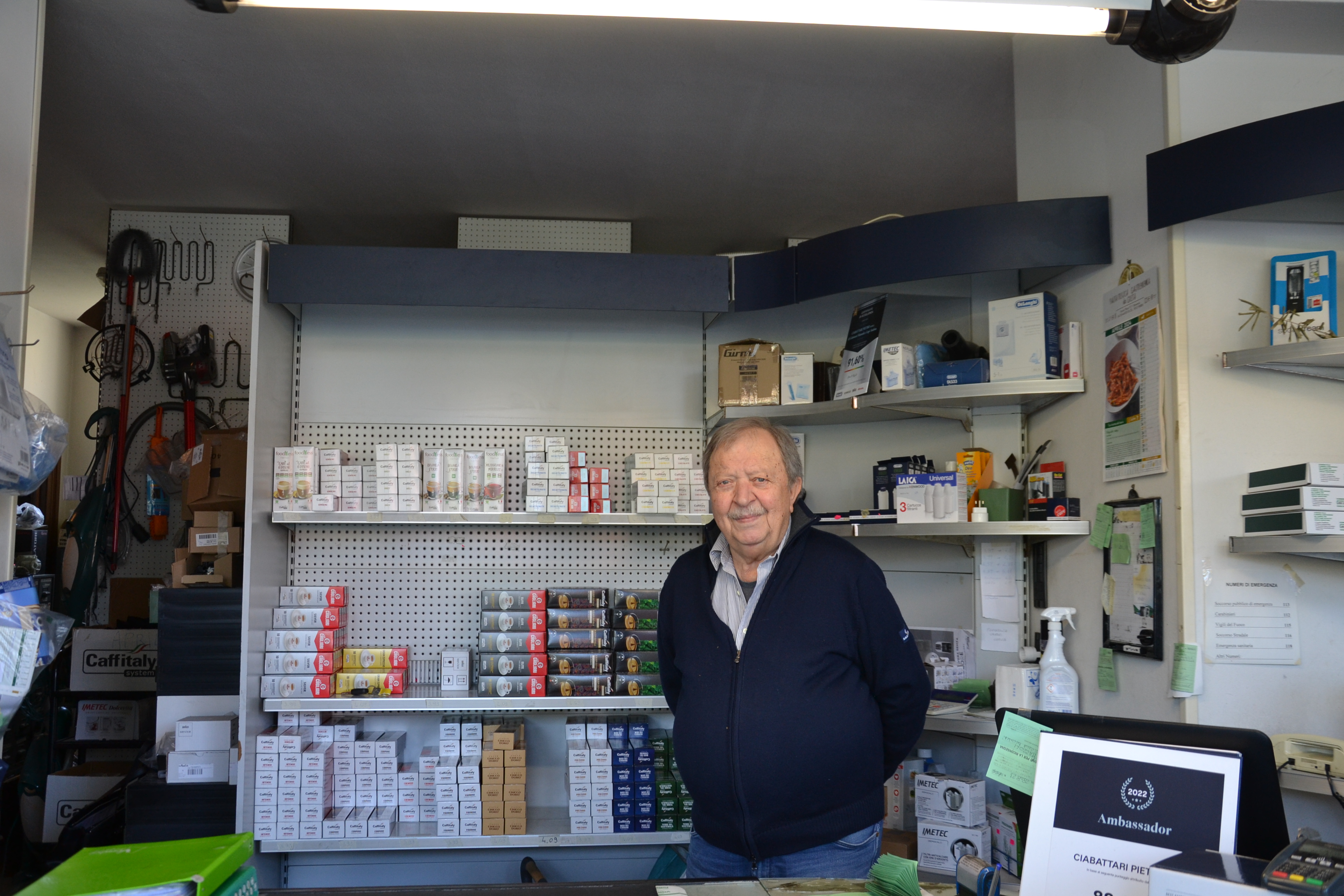 Il fondatore Pietro Ciabattari